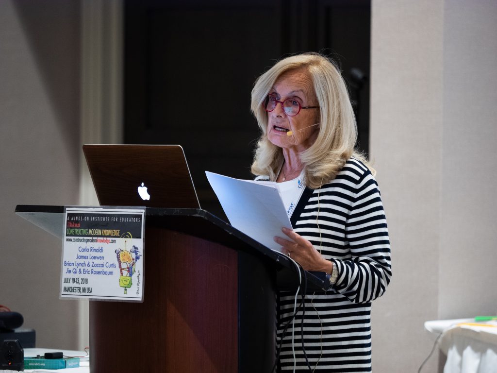 Video - Carla Rinaldi at CMK 2018 - Constructing Modern Knowledge